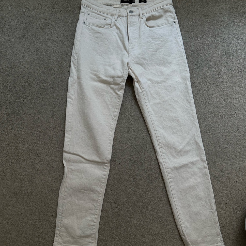 White Denim Jeans